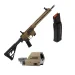 Karabinek SCHMEISSER AR15-9 M4FL 14,5" FDE kal. 9х19